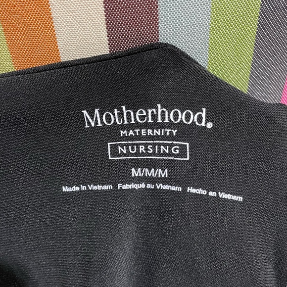 Motherhood Maternity Pull Over Wrap Nursing Dress 0642 - Picture 6 of 7